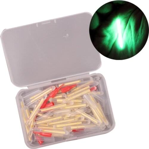 Outdoor Portable Luminous Fishing Fluorescent Lightstick Light Night Luminous Fishing Float Dark Glow Stick Fishing Tools