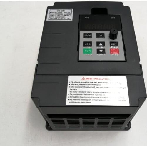 Frequency Converter Adjustable Speed VFD Inverter 1.5KW/2.2KW/4KW ZW-CT1 3P 220V Inverters for motors Low Frequency inverter
