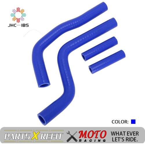 Motorcycle Silicone Radiator Coolant Hose For YAMAHA YZ125 YZ 125 2003 2004 2005 2006 2007 2008 03-08 Blue Water Pipe Dirt Bike