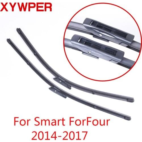 XYWPER Wiper Blades for Smart Forfour 2014 2015 2016 2017 20"&14"Car Accessories Soft Rubber Windscreen wipers