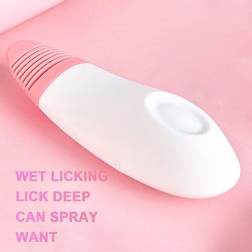 Nipple Stimulator Vagina Sucker Tongue Imitation G spot Massager Nipple Sucking Vibrator Clitoris Licking Adult Oral Sex Toys