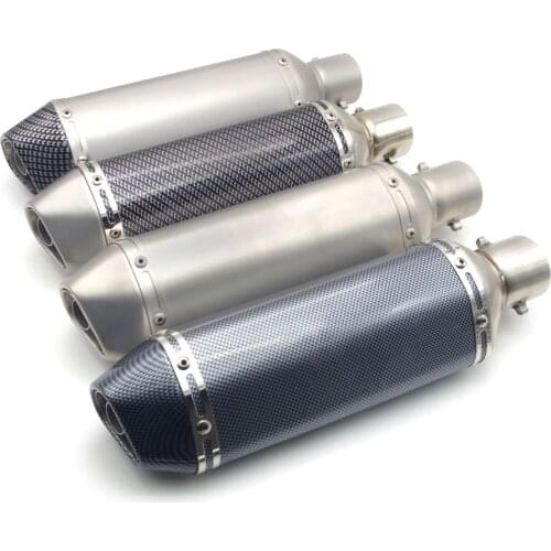 Universal motorcycle exhaust Pipe Escape moto muffler DB killer FOR honda forza 125 yamaha raptor 700 aerox xt 600 aprilia sr 50