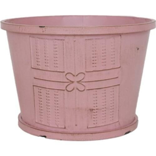 Vintage Baby bucket Newborn Iron basket photography props Baby basket photo prop Newborn bucket photo backdrop