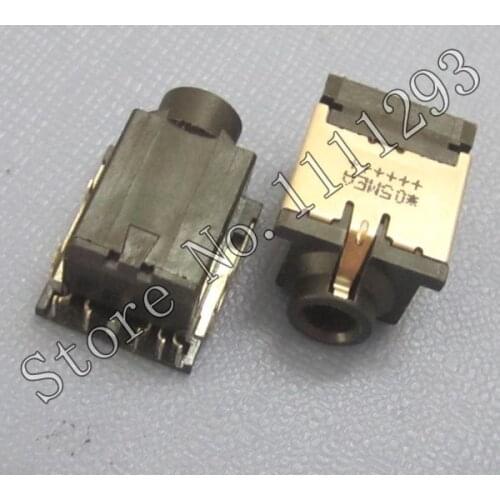 10pcs/lot Headphone Socket Audio Jack Connector for HP G42 G56 G62 G72 CQ42 CQ56 CQ62 etc Laptop MIC Port