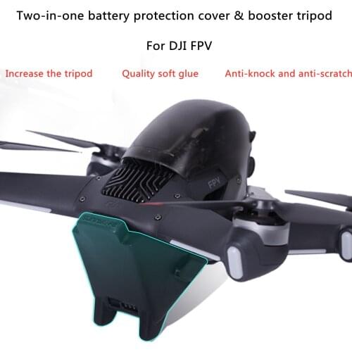 DJI FPV Battery Protective Cover to Increase the Tripod Scratch-resistant Silicone Protective Shell for DJI FPV Accessories