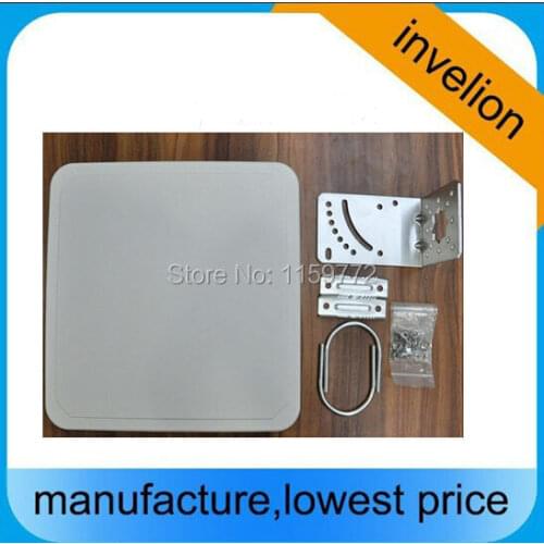 4pcs/lot IP67 9.2dbi circular polarized 840-960mhz long range uhf rfid antenna with 3M cable for logistics warehouse asset sport