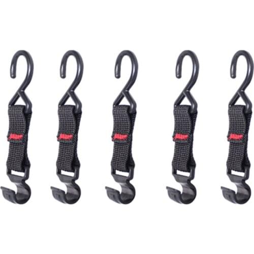 5Pcs Outdoor Cookware Hanging Rack Hook Triangular Pot Pan Lamp Holder Hook Nylon Hook for Camping Hiking