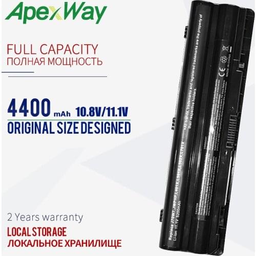 ApexWay 11,1 В Аккумуляторы для ноутбуков for Dell 15 XPS14 17 L702X L502X L401X XPS L501X L701X