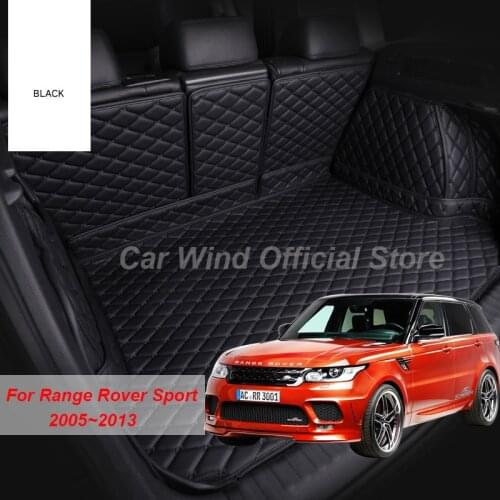 Car Wind Brand Car Trunk Mats For Range Rover Sport L320 2005 2006 2007 2008 2009 2010 2011 2012 2013 Cargo Liner Accessories
