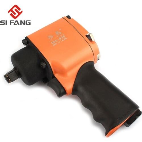SI FANG 1/2"Mini Pneumatic Air Impact Wrench Wrenches Tools 500ft-lb Big Torque Used for screws of car, motorbike, etc
