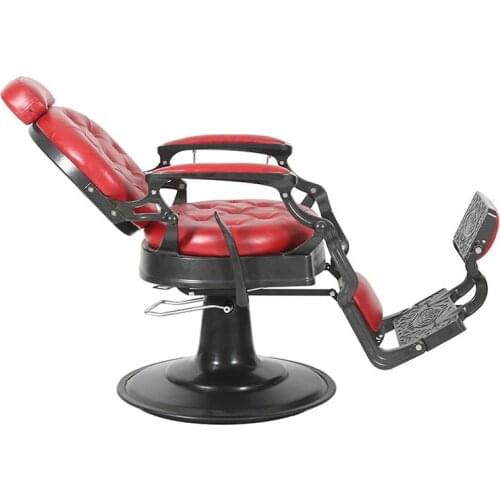 Fashionable Hairdressing for Hair Salons In Barber Shops New Retro Barber Chaisr for Salons Lifting Hair Cutting Grooming Chair