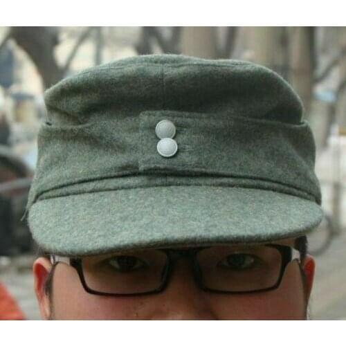 WW2 WWII GERMAN ARMY WH EM M43 PANZER WOOL FIELD CAP SOLDIER MILITARY HAT REENACTMENTS EQUIPMENT 5605101