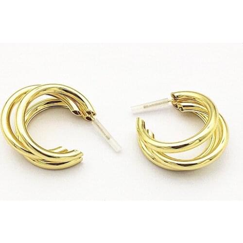 New arrival! 20x11mm 50pcs C-shape Ear Stud for Hand Made Earrings DIY parts,Jewelry Accessories Findings & Components