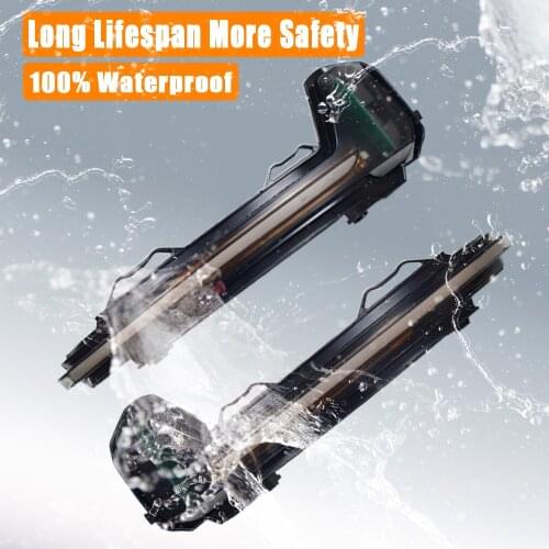 Right Side For VW Tiguan MK2 2017 - 2019 Touareg MK3 EU 2019 Car-Stying Rear Mirror LED Turn Signal Indicator Light Lamp