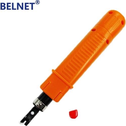 RJ45 RJ11 Network Punch Down Tool 110 88 type with Adjustable spring impact mechanism