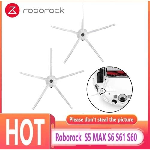 Roborock S5 MAX S6 S61 S60 S50 S55 T6 Rubber Side Brush Soft Silicone Accessroies New Vacuum Cleaner Side Brush Spare Parts