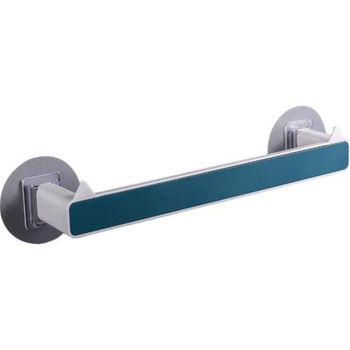 Shoes Rack Eco-friendly Household Space Saving ABS Sticky Wall Mounted Slippers Storage Shelf with Hooks Bathroom Storage Rack