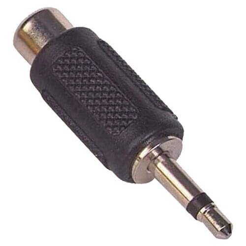 3.5 MM MONO MALE/1 RCA female CONVERTER JACK