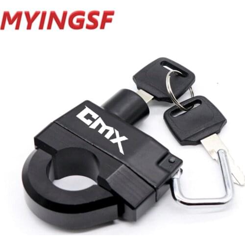 Motorcycle Accessories Anti-theft Helmet Lock Security for Honda Rebel500 Rebel300 CMX500 CMX300 CMX Rebe