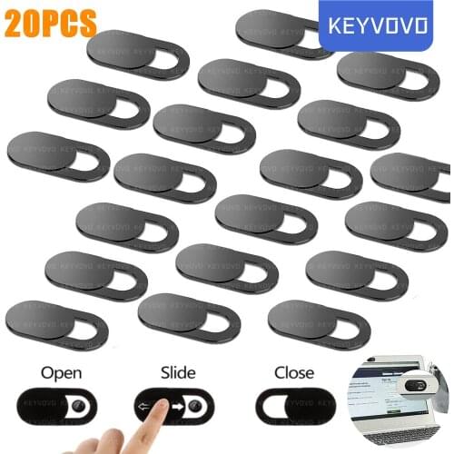 20PCS Webcam Cover Universal Phone Antispy Camera Cover For iPad Web Laptop PC Macbook Tablet lenses Privacy Sticker For Xiaomi