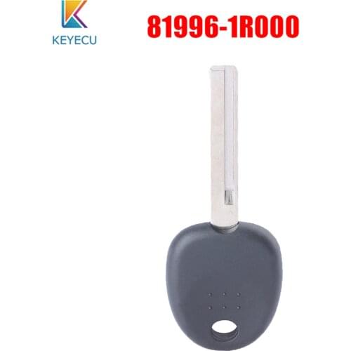 KEYECU Transponder Key with ID46 Chip for Hyundai Accent Veloster 2012-2016 Keyway: HY18-PT, P/N: 81996-1R000
