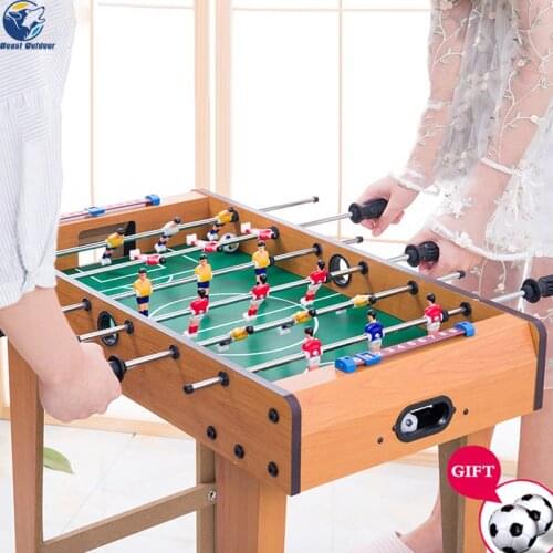 Mini Large Foosball Table Game, Football Table Parent-child Game Table Billiard Game, Boy Football Toy Gift