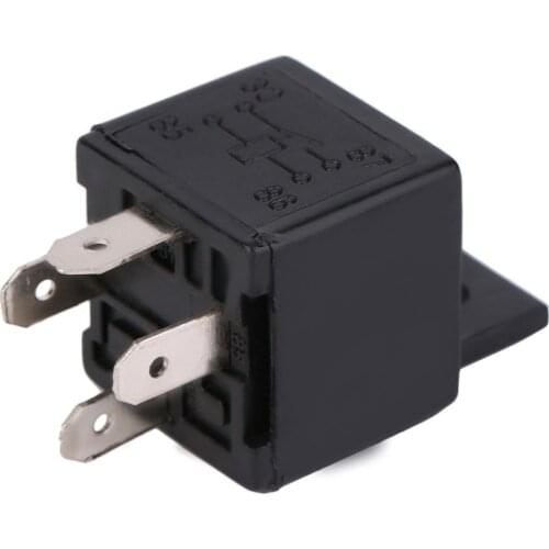 New Auto Relay Universal 4 Pin 12V 30A Build-in Fuse Socket Car Relay for Electric fuel pumps/Electric water Pumps/Headlight etc