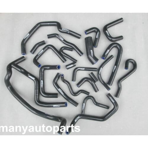 Brand new 22PCS for Nissan Silvia/180SX/200SX S13 CA18DET 89-94 silicone radiator heater hose