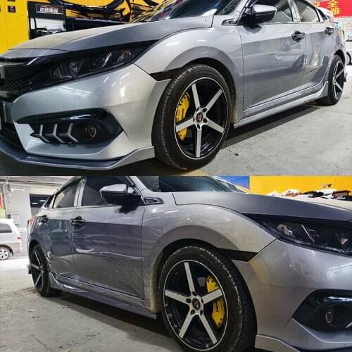 Suitable for 10th Generation Civic，Type-r Side Skirt，the Modification of