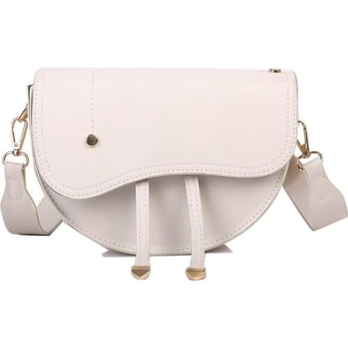 Luxury Designer Saddle Bag Single Shoulder Liquid Wide Belt Crossbody Purses Fashion Small Female Messenger Bag Women Handbags