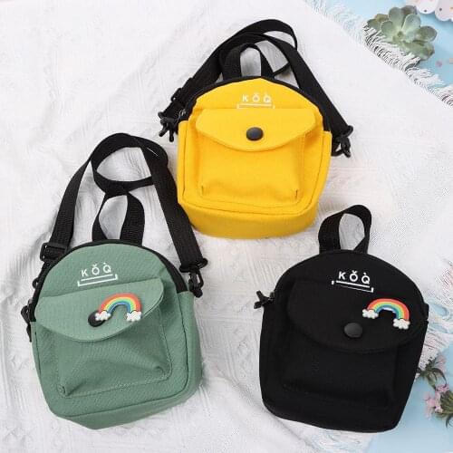 Hot New Cute Cross Body Bag Women Canvas Pure Color Tote Handbags Zipper Messenger Purses Ladies Fashion Casual Shoulder Bags