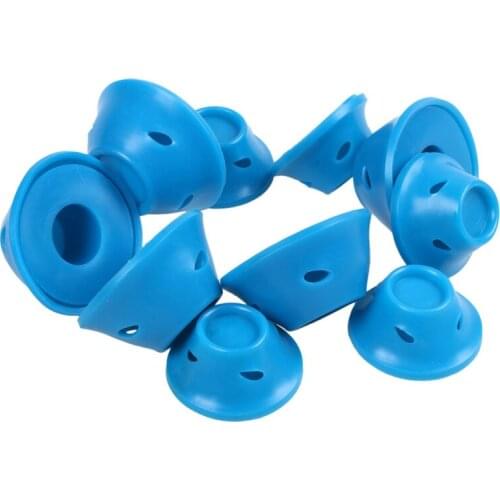 10pcs/set Soft Rubber Magic Hair Care Rollers Silicone Hair Curler No Heat Hair Styling Tool