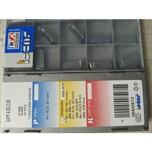 10PCS CARBIDE INSERT GIPY4.00-2.00 IC320