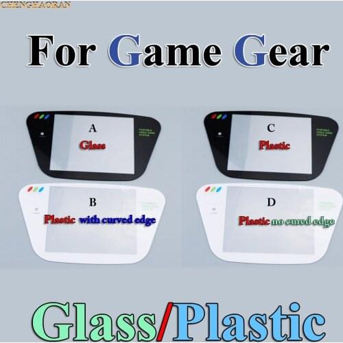 ChengHaoRan 15PCS Glass Repair Part Protector Cover Screen Lens for Sega Game Gear GG Protective Lens Panel