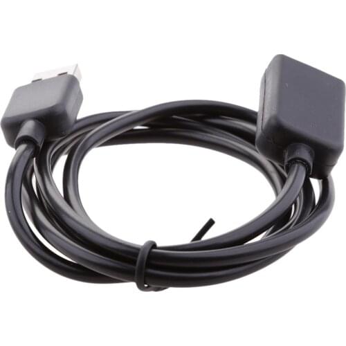 Black USB Data Transfer / Charger Cable Cord for Polar GPS Sports Watch ( 1m / 3 Feet)