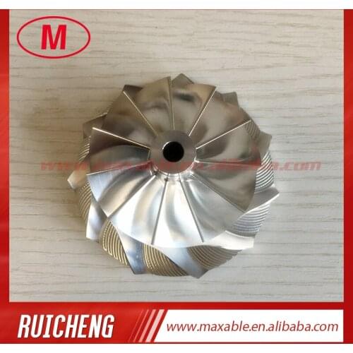 GT2871 452546-0005 53.11/70.98mm 11+0 blades bore:6.00 aluminum 2618/billet compressor wheel for 452546-0005/Trim 56 racing