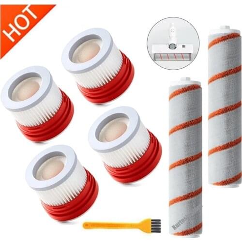 Hepa Filter Roller Brush Parts Kit For Xiaomi Dreame V9 V10 Household Wireless Handheld Vacuum Cleaner Replacement Accessories
