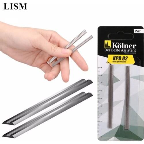 82mm Carbide Planer Blade 82x5.5x1.1mm Reversible Wood Planer Knife for Woodworking Machinery Parts Machine Knife