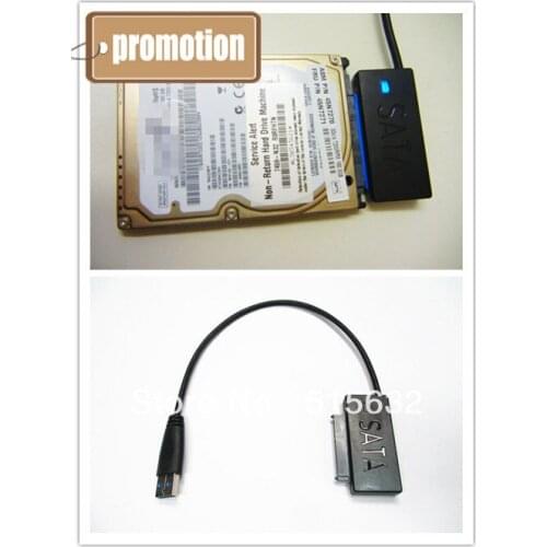 Wholesae LED indicator Super-Speed USB 3.0 Male to SATA hdd Cable with USB 2.0 Power Cable