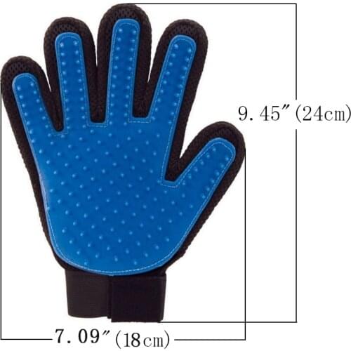 Pet Grooming Glove for Cats Brush Comb Cat Hackle Pet Deshedding Brush Glove for Animal Dog Pet Hair GloveS for Cat Dog Grooming