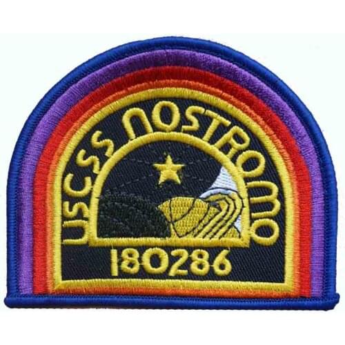 Blue Patch ALIEN ALIENS Uniform Patch TV Series rockabilly applique iron on patch