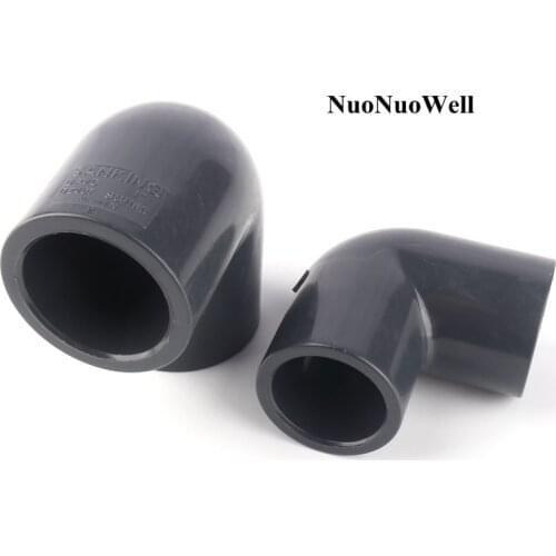 1pc 20 25 32 40mm Hi-Quality UPVC Elbow Connectors Aquarium Fish Tank Adapter Garden Irrigation Home Drinking Water Pipe Joints