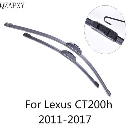 QZAPXY Wipers Blade For Lexus CT200h from 2011 2012 2013 2014 2015 2016 2017 Windscreen wiper Wholesale Car Accessories