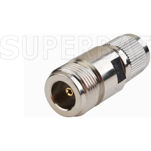 Superbat 5 pcs N-TNC Adapter N Jack to TNC Plug straight RF Coaxial Connector