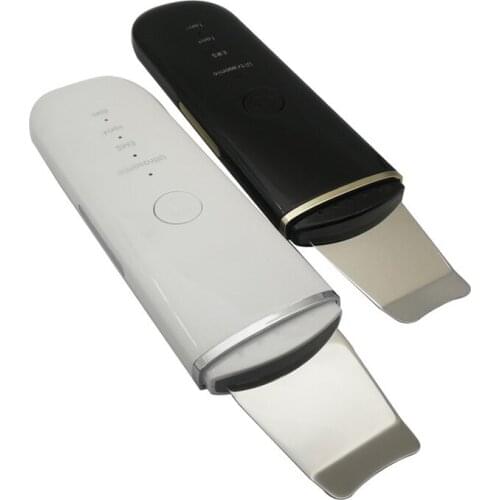 Ultrasonic Skin Scrubber Deep Facial Cleaning Machine Peeling Shovel Remove Blackhead reduce face Wrinkle Whitening Lifting tool