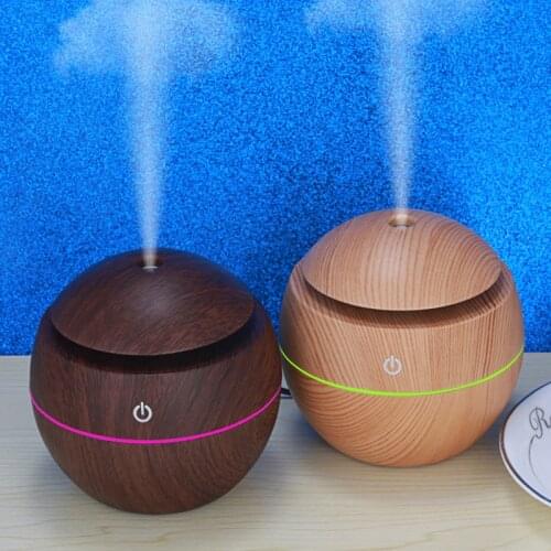 Car Air Humidifier Humidificadores Difusores Aromaterapia Oil Diffuser USB Mini LED Light Home Decoration Diffuseur Voiture