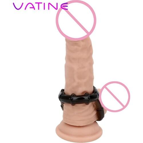 VATINE Delay Ejaculation Cock Ring Sex Toys for Men Male masturbation Male Chastity Device Penis Ring