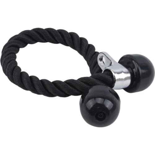 Tricep Rope Push Pull Down Cord For Bodybuilding Exercise Gym Workout For Home Or Gym Use Fitness Exercise Body Equipment