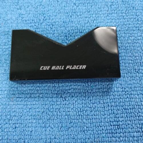 High quality crystal Billiards white ball placer for 57.25mm black color Pool ball locator Billiards accessories