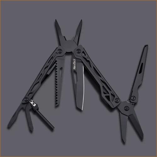Xiaomiyoupin NEXTOOL 10 In1 Tools Multifunctional Tools Blade Folding Pliers Camping Hiking Cycling Portable Scissors Opener